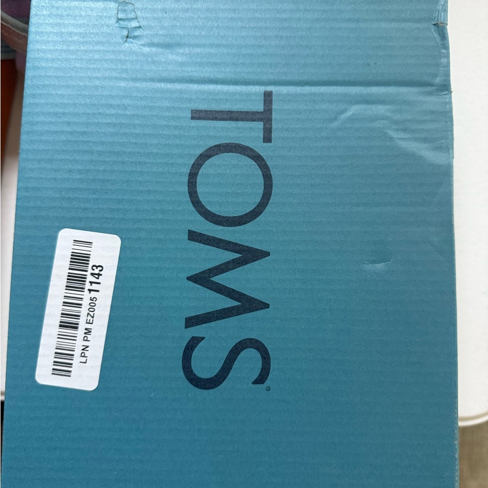 TOMS Women's Silver Espadrille Shoes - Picture 5 of 5